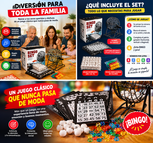 BINGO JUEGO DE MESA