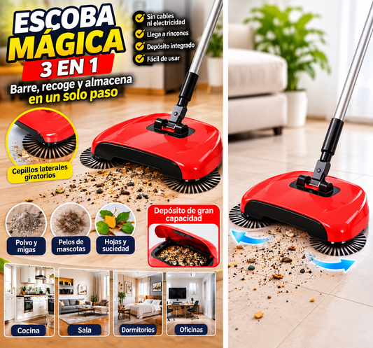 ESCOBA MAGICA 3 EN 1